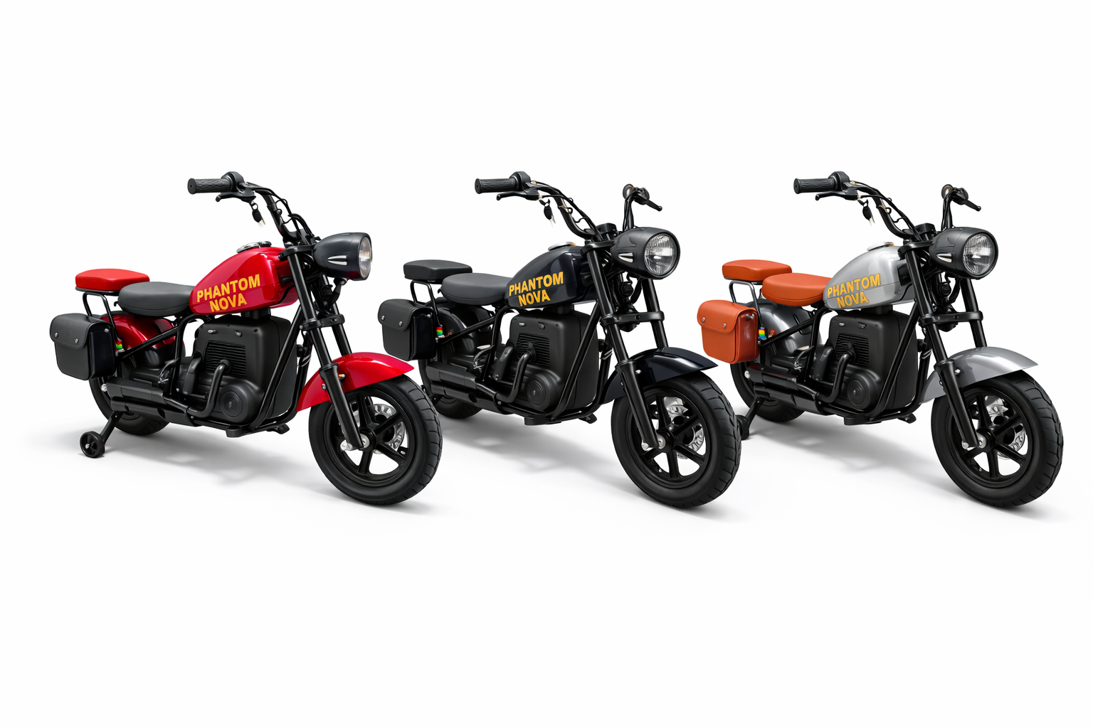 אופנוע חשמלי לילדים דגם מתקדם 24 וולט